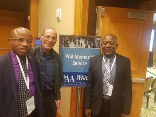 Some Council members @PAA 2018 Memorial service